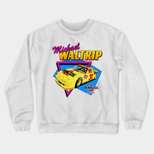 Michael Waltrip Pennzoil Vintage Nascar Design Crewneck Sweatshirt